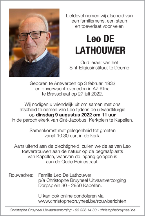 Leo De Lathouwer
