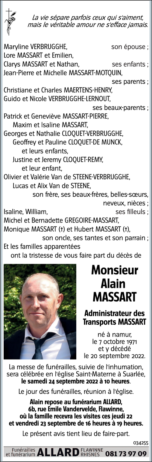 Alain MASSART