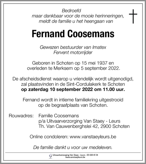Ferdinand Coosemans