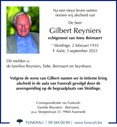 Gilbert Reyniers