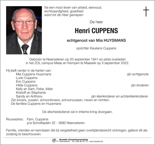 Henri CUPPENS