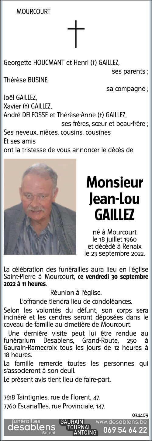 Jean-Lou GAILLEZ