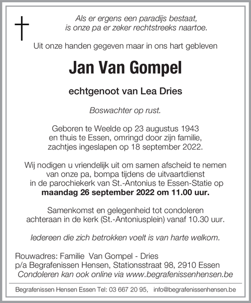 Joannes Van Gompel