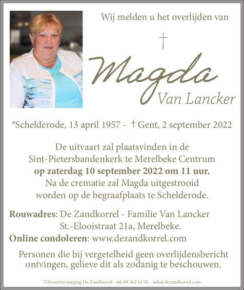 Magda Van Lancker