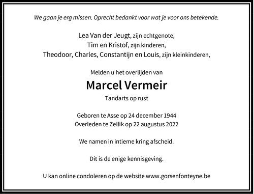 Marcel Vermeir