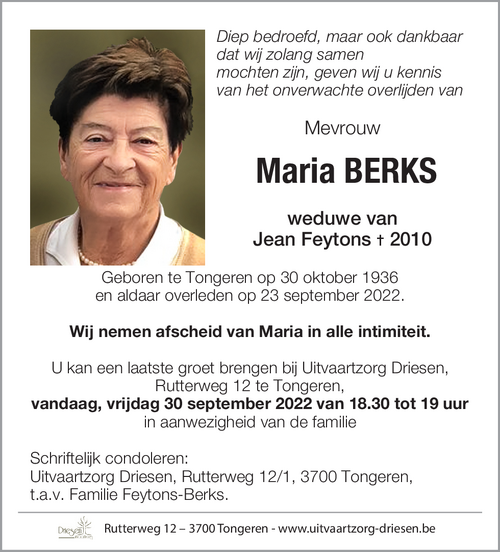 Maria Berks