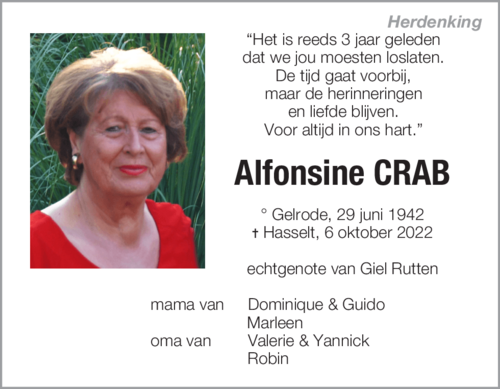 Alfonsine Crab