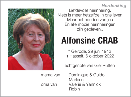 Alfonsine Crab