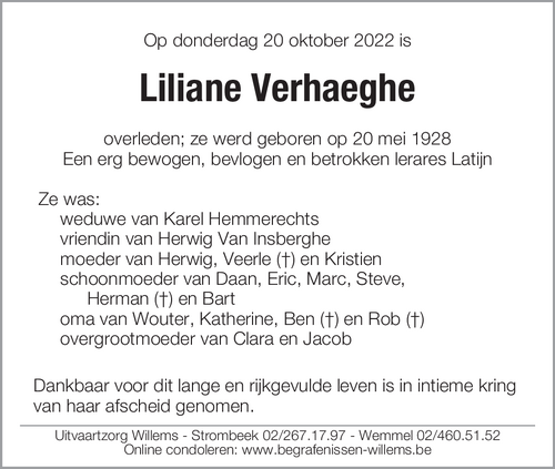 Liliane Verhaeghe
