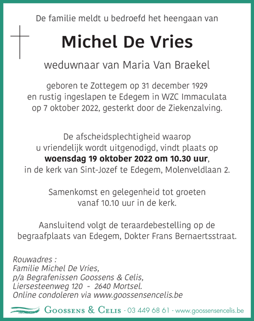 Michel De Vries