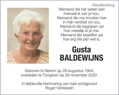Gusta Baldewijns