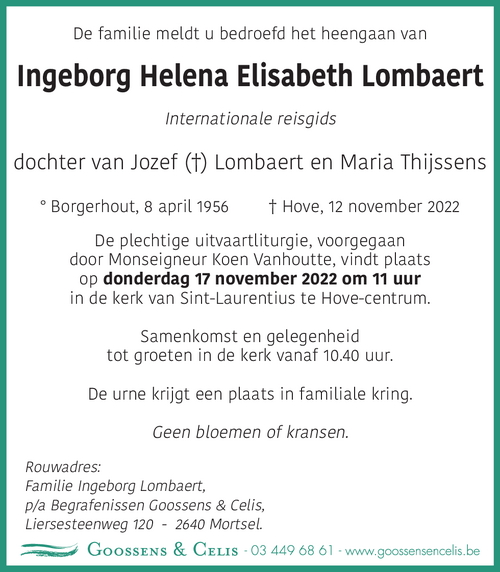 Ingeborg Lombaert