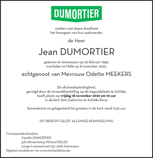 Jean Dumortier