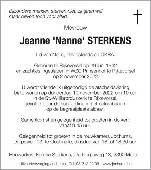 Jeanne Sterkens