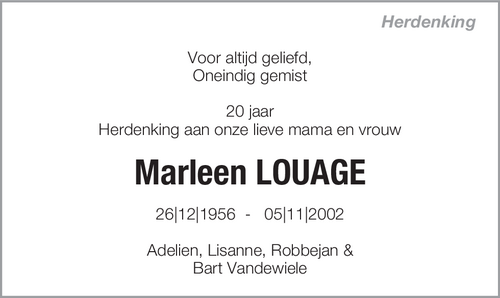Marleen Louage