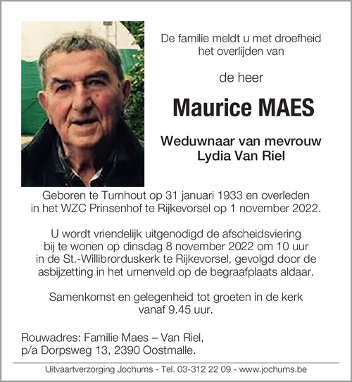 Maurice Maes