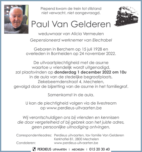 Paul Van Gelderen