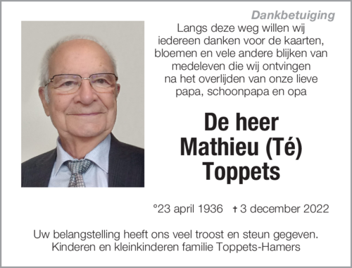 Mathieu Toppets