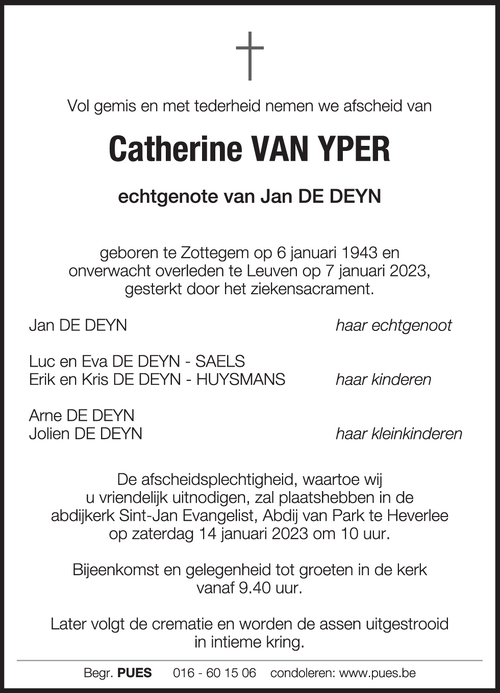 Catherine Van Yper