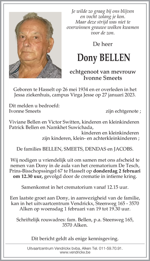 Dony Bellen