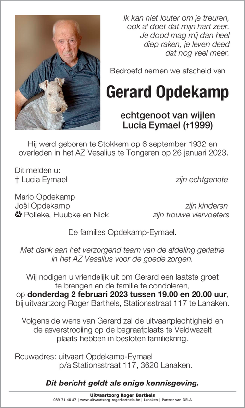 Gerard Opdekamp