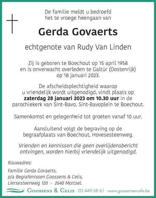 Gerda Govaerts