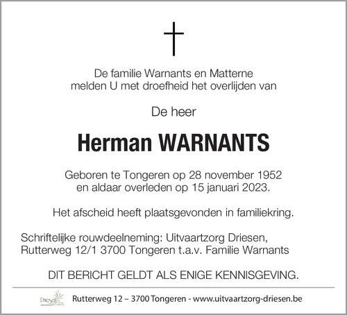 Herman Warnants