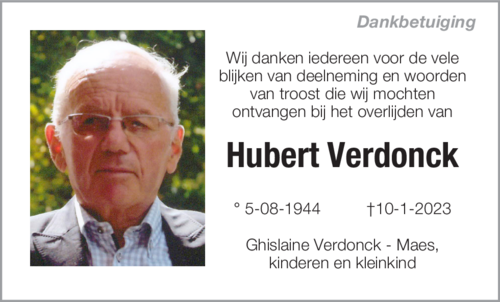 Hubert Verdonck