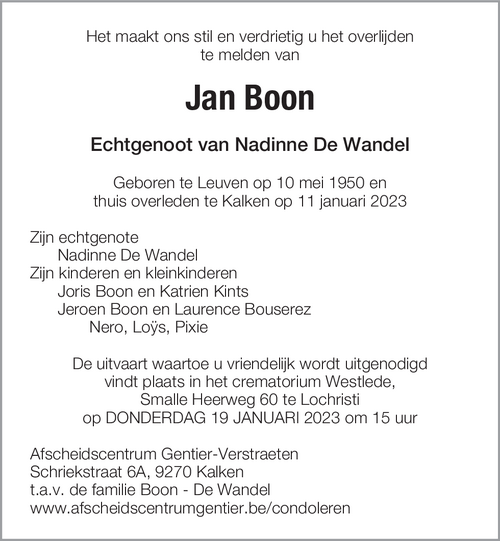 Jan Boon