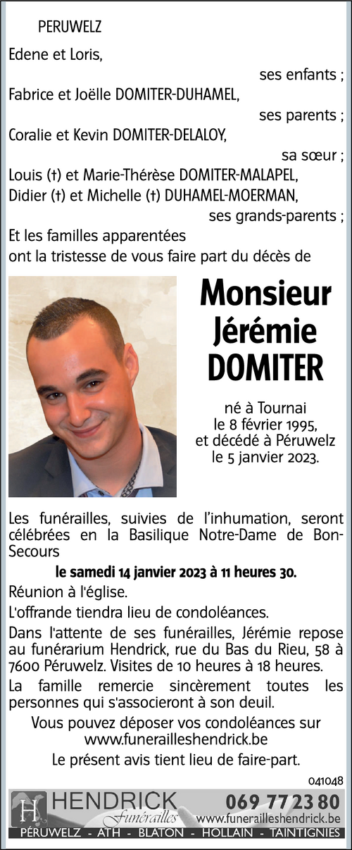 Jérémie DOMITER