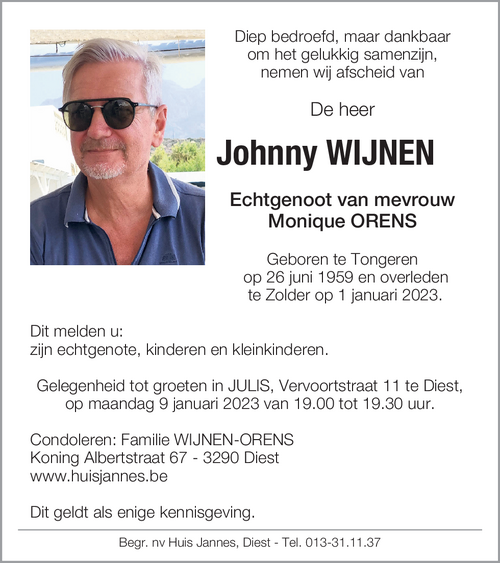 Johnny Wijnen