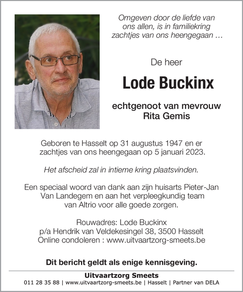 Lode Buckinx