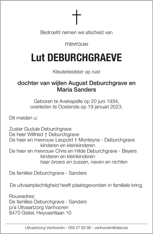 Lutgarde Deburchgrave