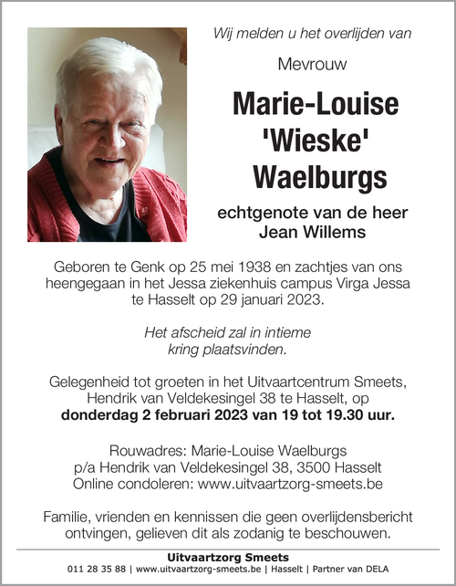Marie-Louise Waelburgs