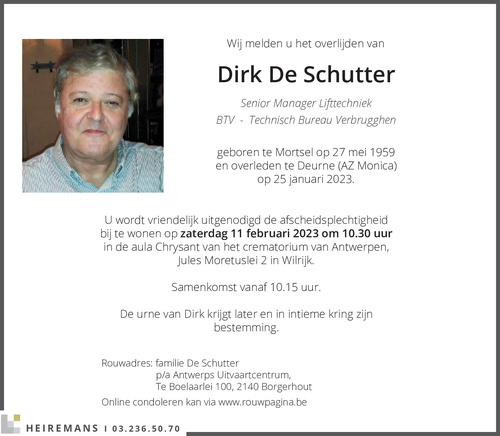 Dirk De Schutter