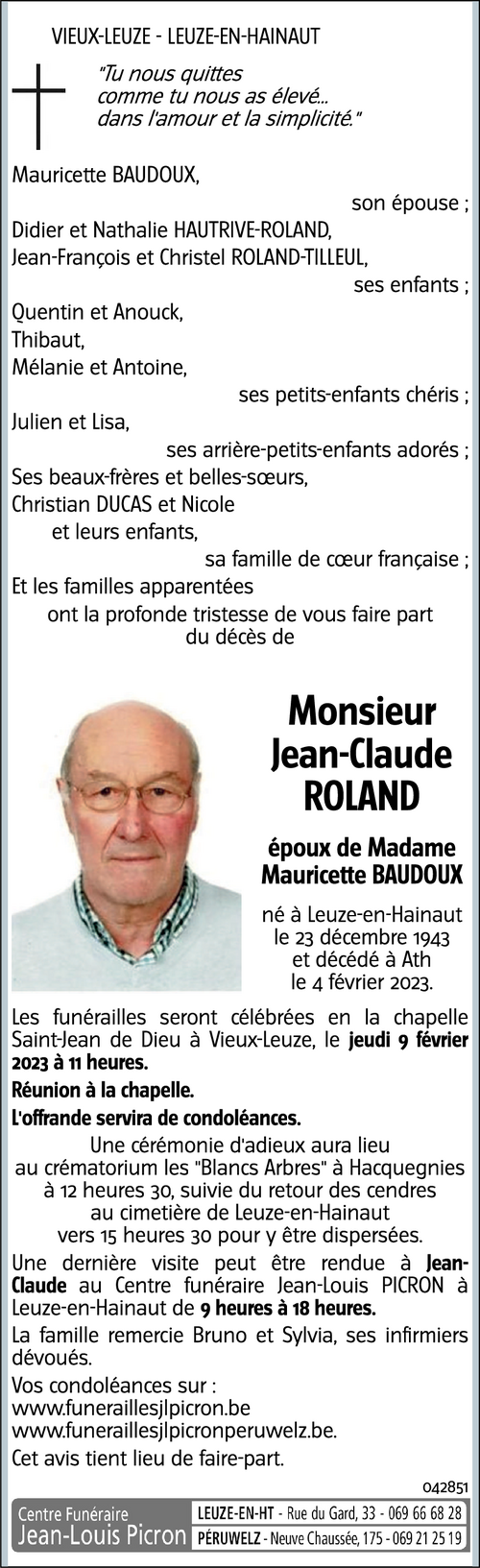 Jean-Claude ROLAND