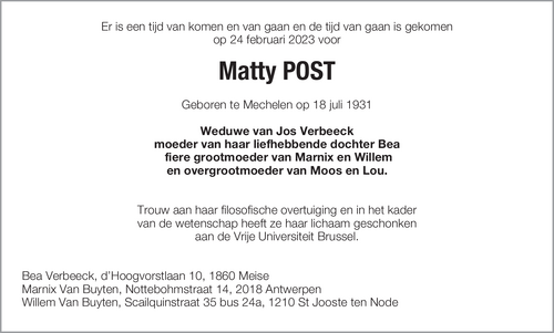 Matty Post