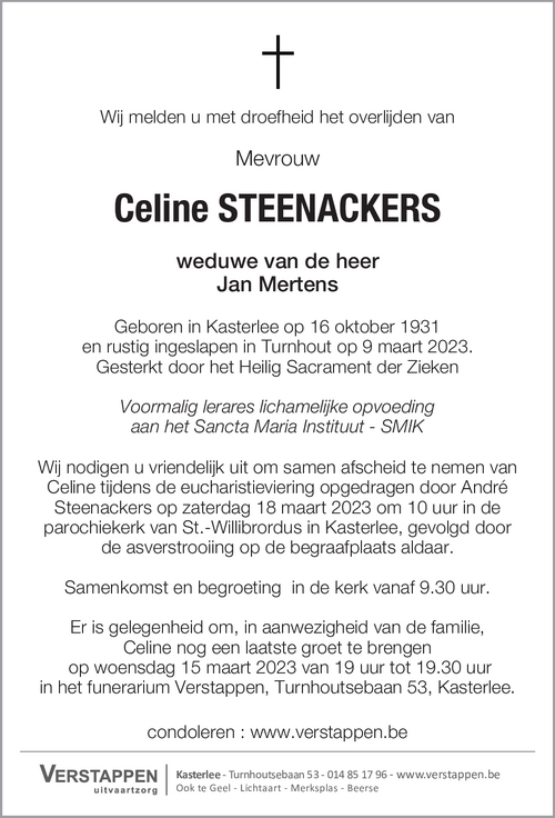 Celine Steenackers