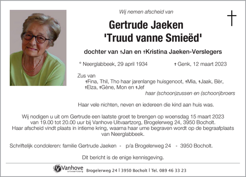 Gertrude Jaeken