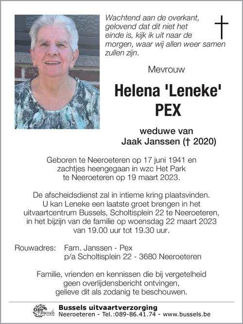 Helena 'Leneke' PEX