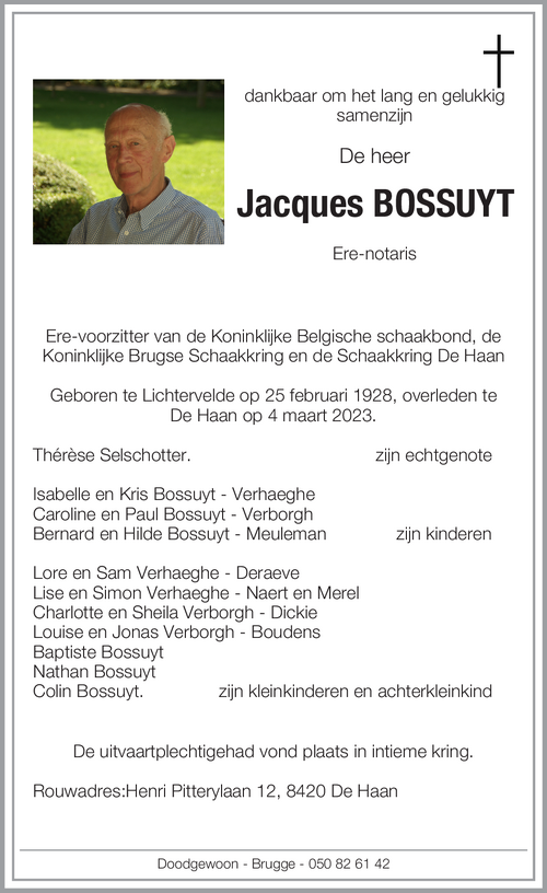 Jacques Bossuyt