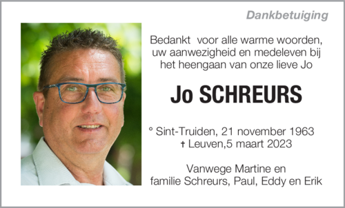 Jo Schreurs