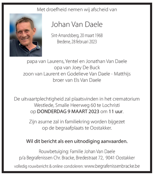 Johan Van Daele