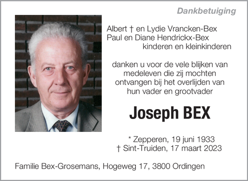 Joseph Bex