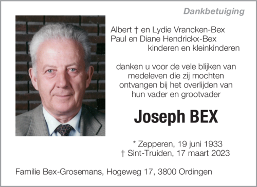Joseph Bex