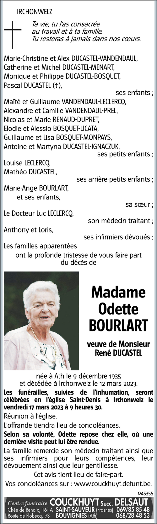 Odette Bourlart