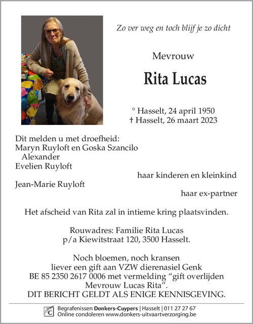 Rita Lucas
