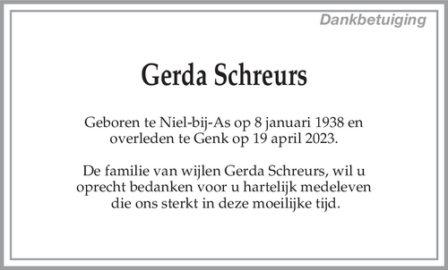 Gerda Schreurs
