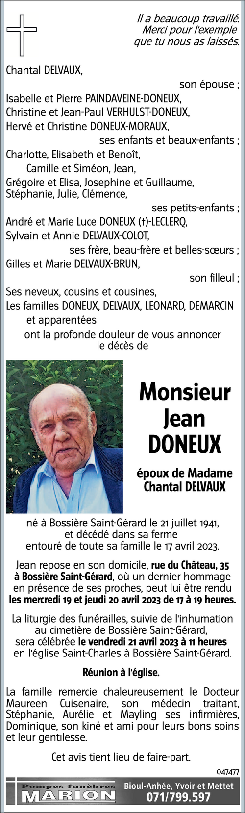 Jean DONEUX