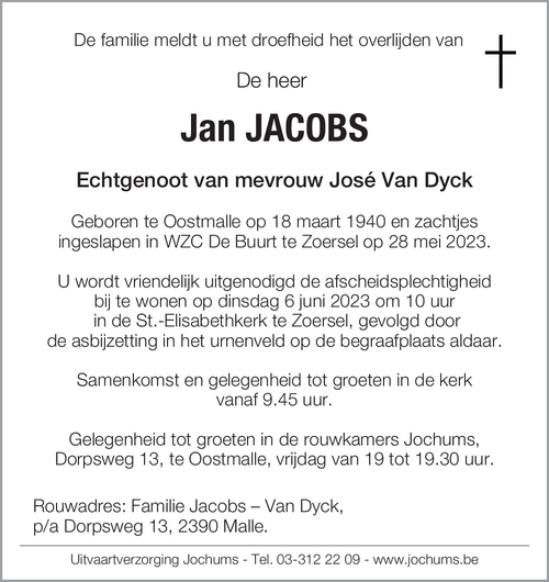 Jan Jacobs